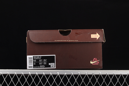 Dunk mid chocolate milk x social status