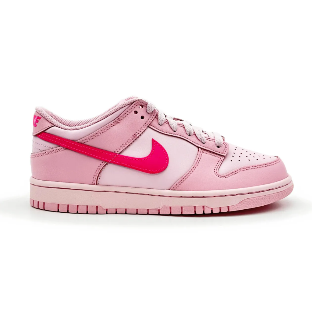 Dunk low triple pink