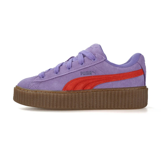 Puma creeper fenty purple red