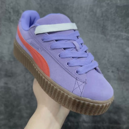 Puma creeper fenty purple red