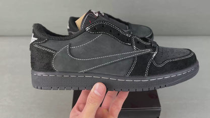 Air jordan 1 low black phantom x travis scott